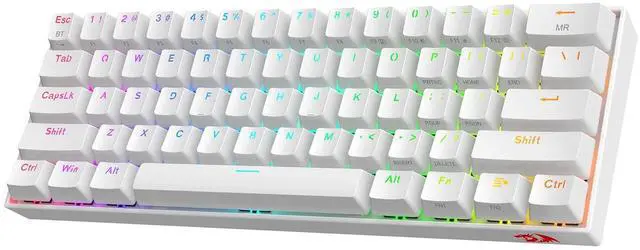 Main image of K530 Pro Draconic 60% Wireless RGB Mechanical Keyboard, BT/2.4Ghz/Wired 3-Mode 61 Keys Compact Gaming Keyboard w/Hot-Swap Socket, Free-Mod Plate Mounted PCB & Tactile Brown Switch