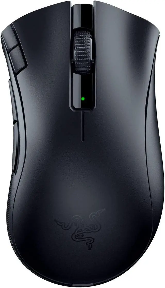 Alt view image 12 of 12 - Razer DeathAdder V2 X Hyperspeed: Award-Winning Ergonomic Design - Ultra-Fast Hyperspeed Wireless - 235hr Battery Life - 7 Programmable Buttons - Gen 2 Mechanical Switches - 5G 14K DPI Optical Sensor