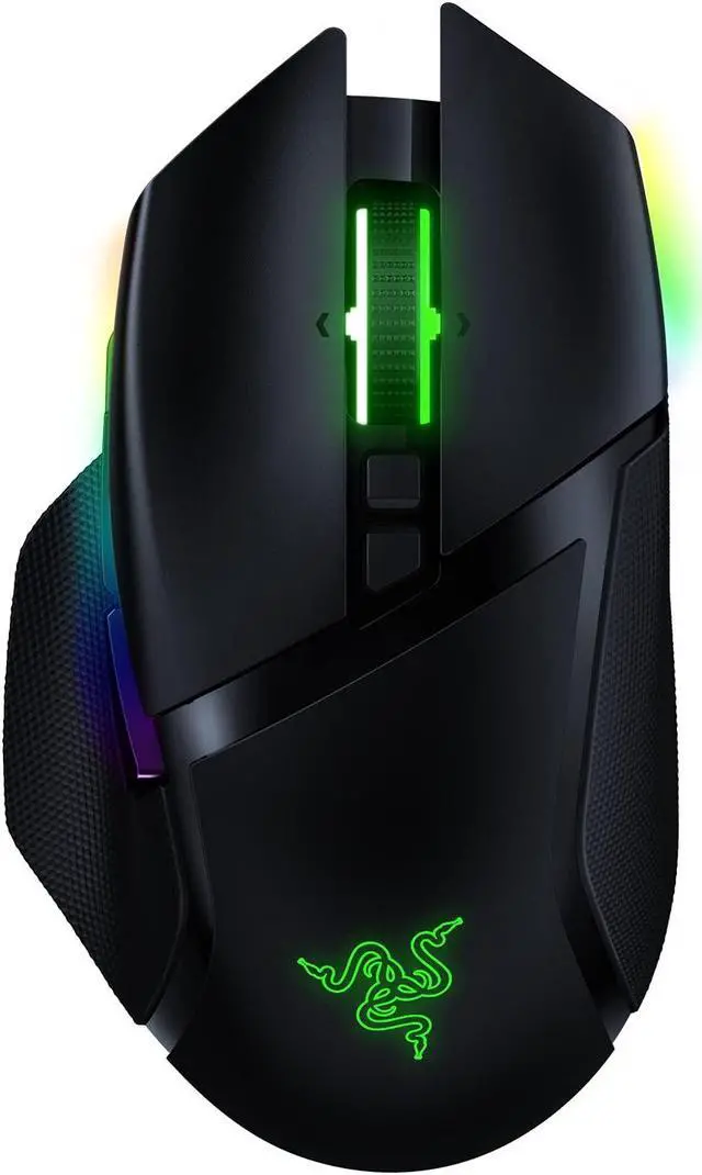 Alt view image 11 of 16 - Razer Basilisk Ultimate Hyperspeed Wireless Gaming Mouse: Fastest Gaming Mouse Switch - 20K DPI Optical Sensor - Chroma RGB Lighting - 11 Programmable Buttons - 100 Hr Battery - Classic Black