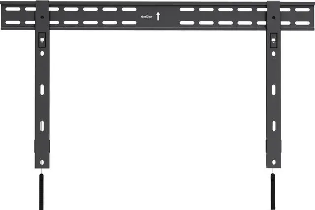 Alt view image 7 of 7 - QualGear QG-TM-002-BLK Universal Ultra-Slim Low-Profile Fixed Wall Mount for 37'-70' TV's