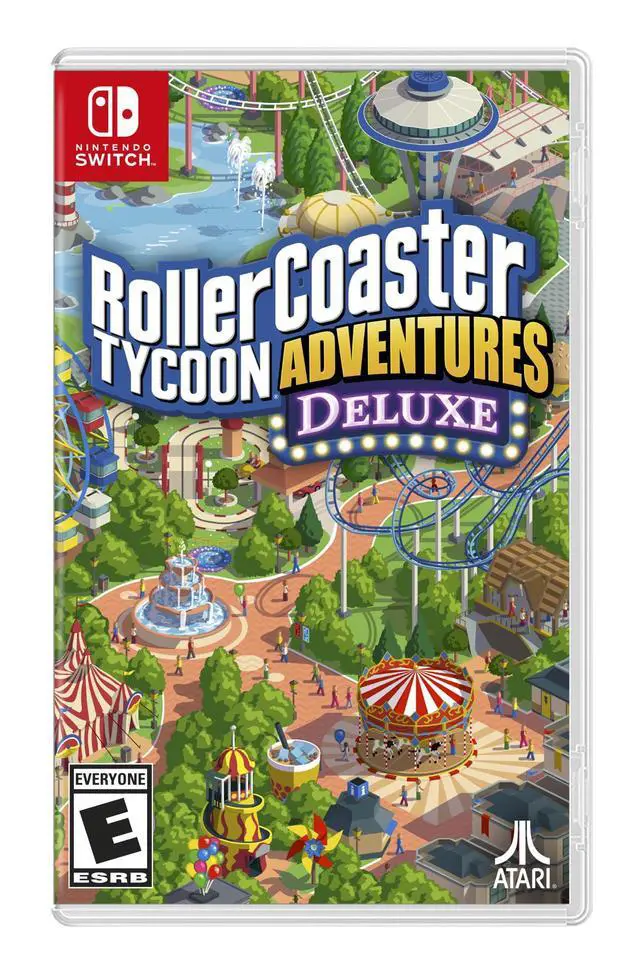 Main image of RollerCoaster Tycoon Adventures Deluxe - Nintendo Switch