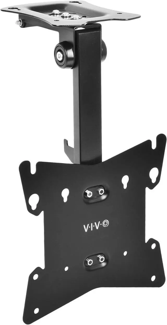Alt view image 8 of 8 - VIVO Black Flip Down 20" to 37" Mount | Folding Pitched Roof Ceiling Mounting for Flat TV & Monitors (MOUNT-M-FD37B)