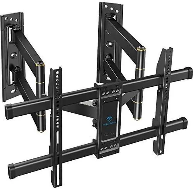 Main image of PERLESMITH Corner TV Wall Mount Full Motion, Corner TV Bracket Fits 37-70 Inch LED, LCD 4K Flat Curved Screen TVs Hold up to 99 lbs Max VESA 600x400 Tilt, Swivel and Level