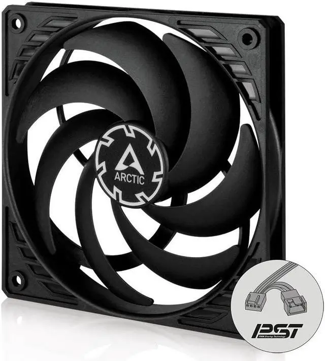 Alt view image 12 of 12 - ARCTIC P12 SLIM PWM PST 120mm Case Fan with PWM Sharing Technology (PST)