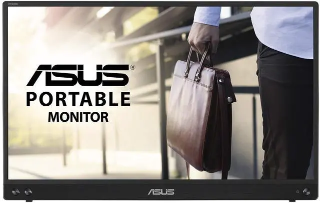 Alt view image 5 of 9 - ASUS MB16ACV 39.6 cm (15.6") 1920 x 1080 pixels Full HD LED Black
