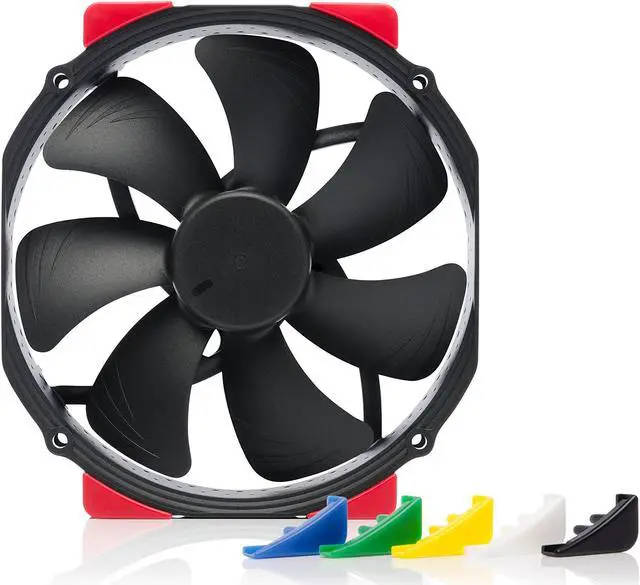 Alt view image 6 of 6 - Noctua NF-A15 HS-PWM chromax.black.swap, Premium Quiet Fan, 4-Pin (140mm, Black)