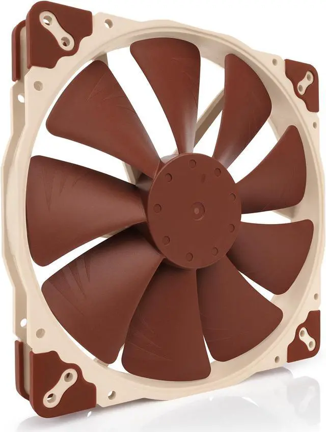 Alt view image 8 of 8 - Noctua NF-A20 PWM, Premium Quiet Fan, 4-Pin (200x30mm, Brown)