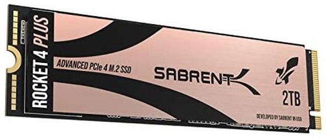 Alt view image 20 of 20 - SABRENT 2TB Rocket 4 Plus NVMe 4.0 Gen4 PCIe M.2 Internal SSD Extreme Performance Solid State Drive R/W 7100/6600MB/s (SB-RKT4P-2TB)