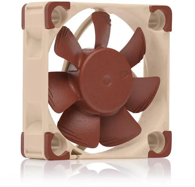 Main image of NF-A4x10 5V PWM, Premium Quiet Fan with USB Power Adaptor Cable, 4-Pin, 5V Version (40x10mm, Brown)