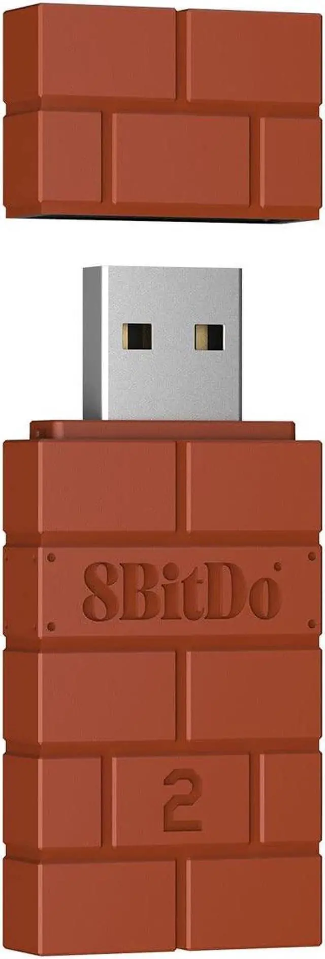 Alt view image 6 of 6 - 8Bitdo Wireless USB Adapter 2 for Xbox Series X & S, Xbox One, Switch Pro and PS5 Controllers