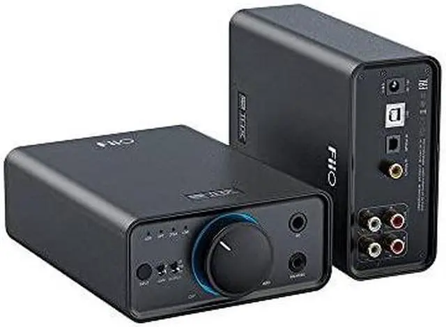 Main image of FiiO K7 Full Balanced HiFi DAC Headphone Amplifier AK4493S*2, XMOS XU208 PCM384kHz DSD256,USB/Optical/Coaxial/RCA Inputs, 6.35mm/4.4mm Output