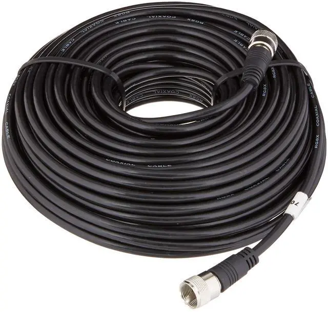 Alt view image 10 of 10 - steren 205700 100feet uhfuhf minirg8x patch cable, black