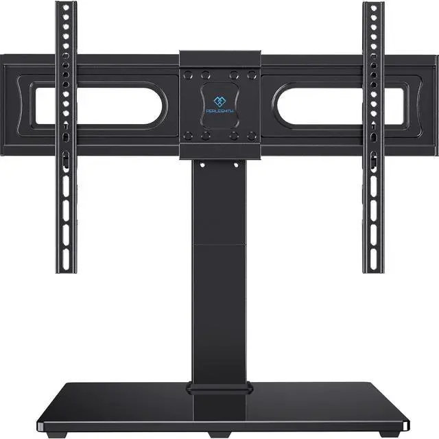 Alt view image 2 of 2 - PERLESMITH Universal Swivel TV Stand Mount for 37-65,70,75 Inch LCD OLED Flat/Curved Screen TVs-Height Adjustable Table Top TV Stand/Base with Wire Management,VESA 600x400mm up to 88lbs,PSTVS18