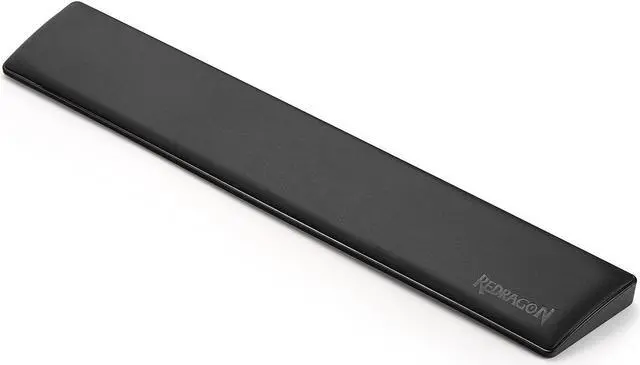 Alt view image 8 of 8 - Redragon P037 Meteor L Computer Keyboard Wrist Rest Pad, Ergonomic Soft Memory Foam Wrist Support w/Anti-Slip Rubber Base, 100% 104 Keys Standard Size 17.12 x 2.87 in, 0.78 inch (20mm) Height, Black