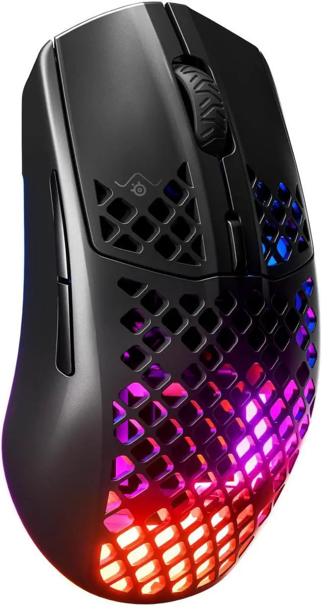 Alt view image 11 of 20 - SteelSeries - Aerox 3 2022 Edition Wireless Optical Gaming Mouse with Ultra Lightweight Design - Onyx (62612)