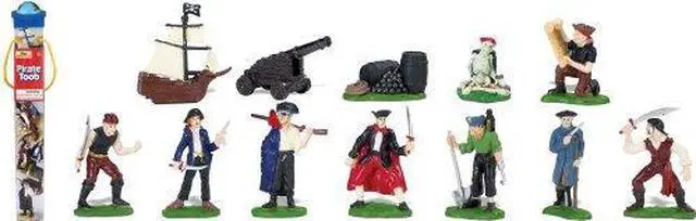 Alt view image 3 of 3 - Pirates Toob Mini Figures Safari Ltd