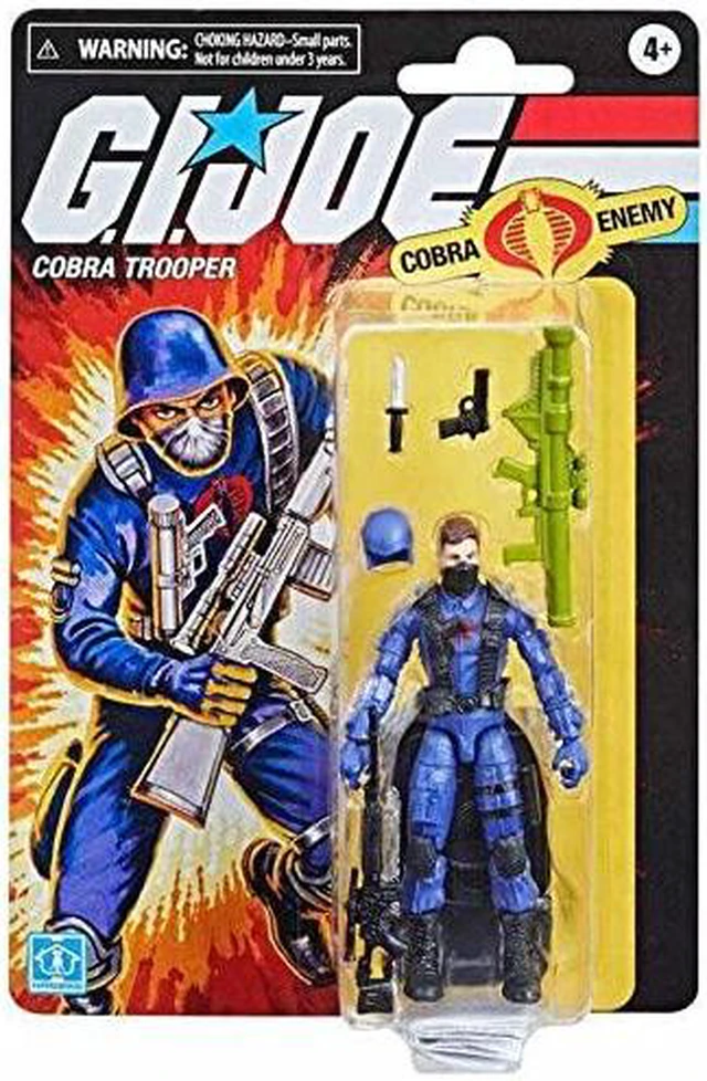 Main image of G.I. Joe Retro Cobra Trooper (Cobra Enemy) 3.75 Inch Exclusive Action Figure