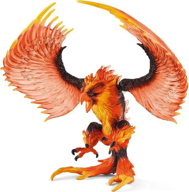 Alt view image 4 of 4 - Schleich Eldrador Fire Eagle Figure 42511