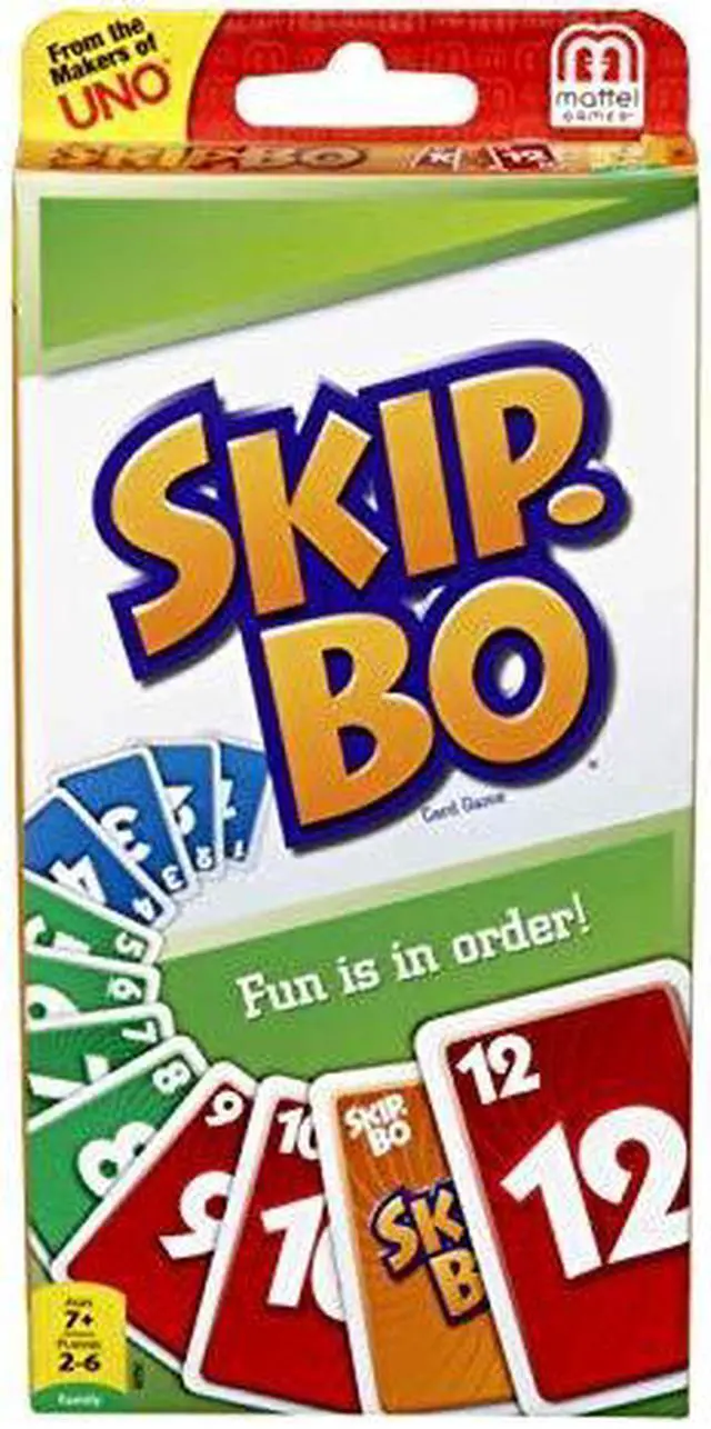 Alt view image 10 of 10 - Skip-Bo Card Game