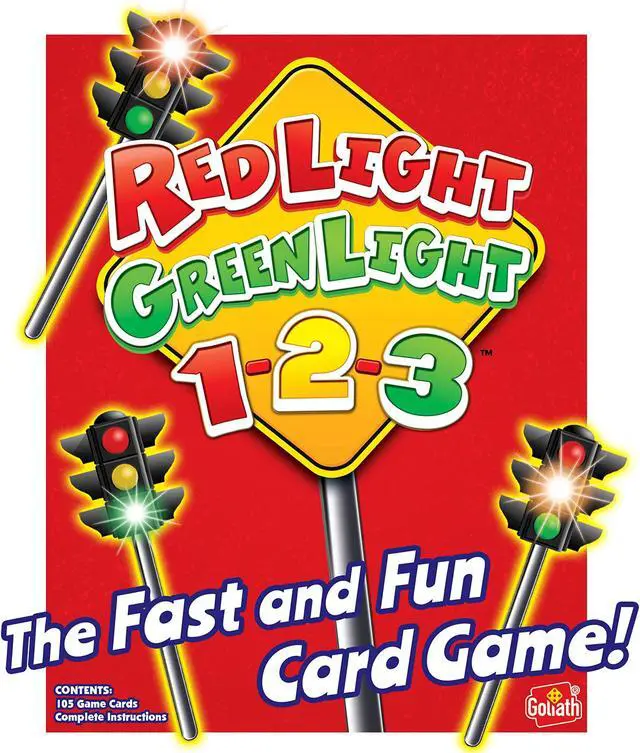 Alt view image 6 of 6 - Red Light Green Light 1 2 3 Card Game by Endless Games
