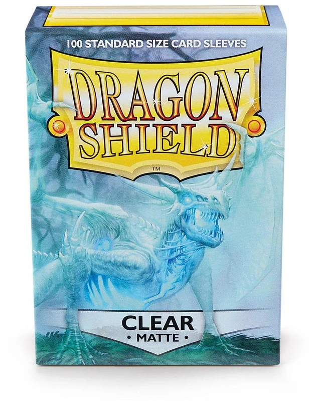 Main image of Dragon Shield Sleeves Matte Card Game,Polypropylene, Clear