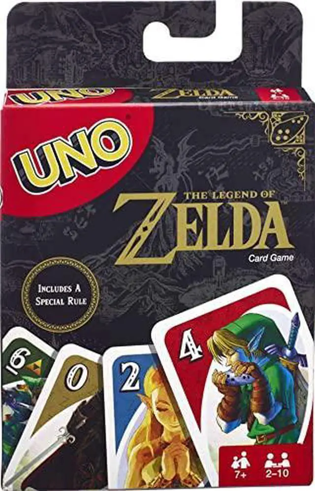 Alt view image 2 of 2 - zelda uno card game special legend rule exclusive edition