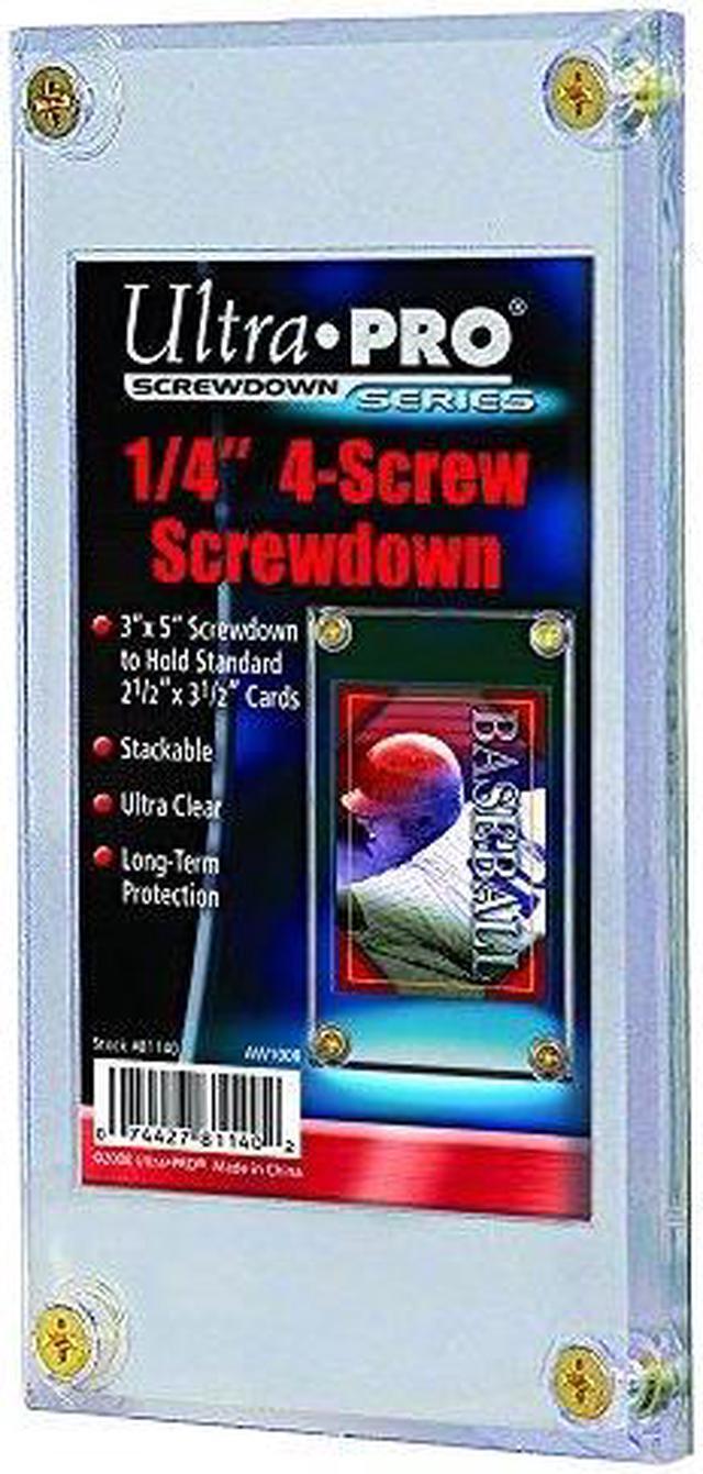 Main image of Ultra Pro 1/4" Screwdown Recessed Trading Card Holder ( Packaging May Vary )
