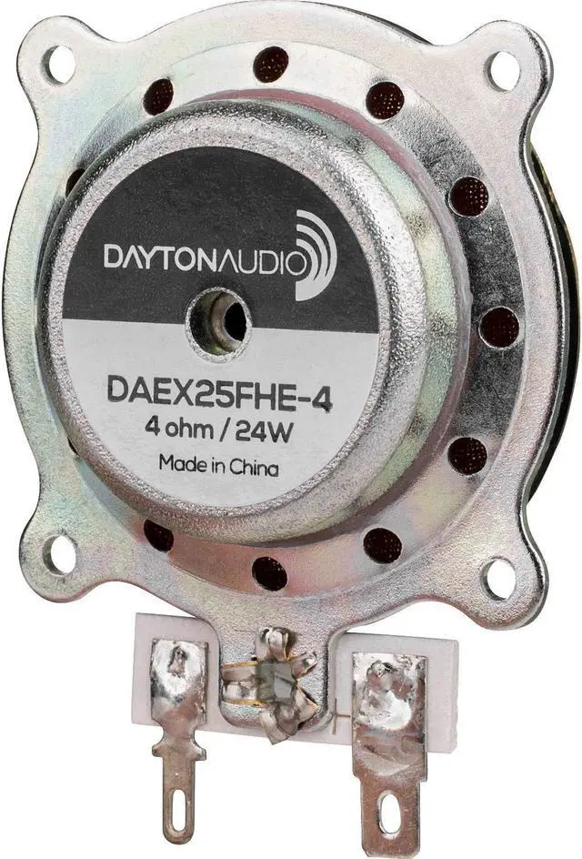 Alt view image 4 of 4 - Dayton Audio DAEX25FHE-4 Framed High Efficiency 25mm Exciter 24W 4 Ohm