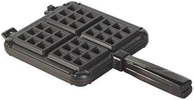 Alt view image 2 of 2 - nordicware 15040 cast aluminum stovetop belgium waffle iron