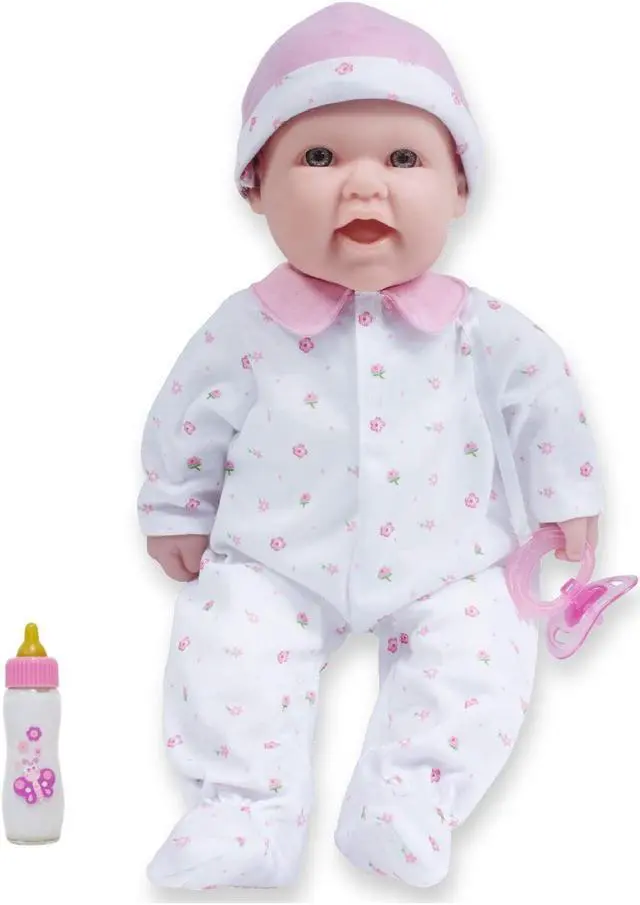 Alt view image 7 of 7 - 16 inch La Baby Soft Body Baby Doll - Bird Applique