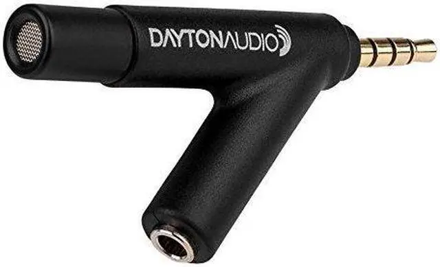 Alt view image 15 of 15 - Dayton Audio iMM-6 iDevice Calibrated Microphone  390-810
