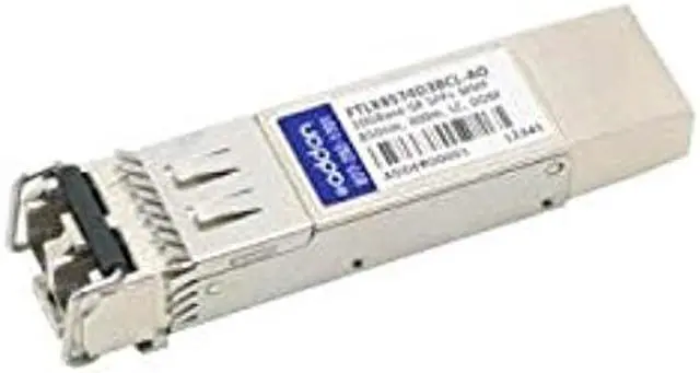 Alt view image 12 of 13 - AddOn Finisar FTLX8574D3BCL Compatible TAA Compliant 10GBase-SR SFP+ Transceiver (MMF, 850nm, 300m, LC, DOM)