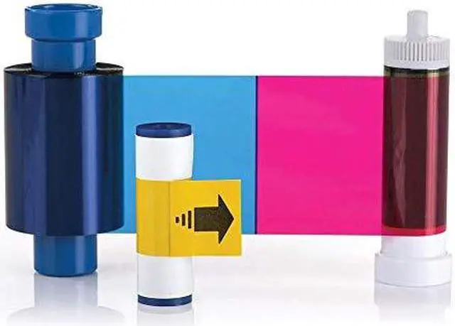 Alt view image 2 of 2 - magicard ma100ymcko pronto color ribbon - 100 prints