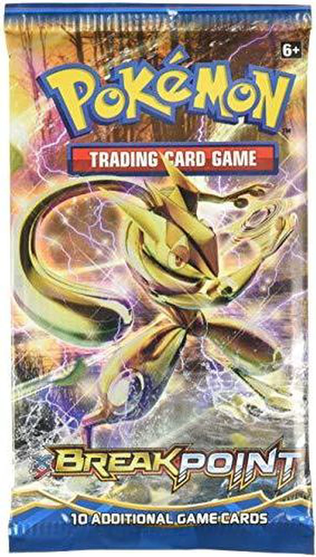 Alt view image 5 of 5 - Pokemon Trading Cards XY Breakpoint Booster Pack - 1 Pack Of 10 Cards