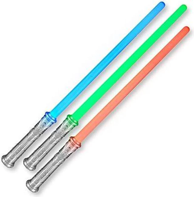 Alt view image 3 of 3 - blinkee one multi color changing light saber with star wars sounds by