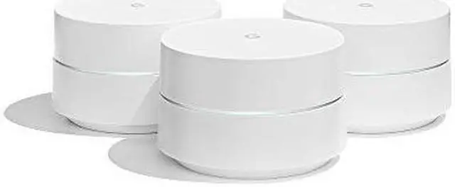 Alt view image 7 of 14 - google WiFi system, 3-Pack - Router replacement for whole home coverage (NLS-1304-25)