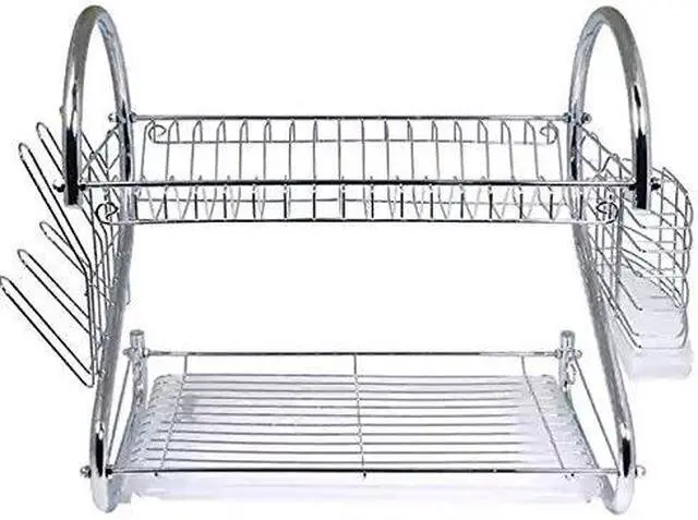 Alt view image 3 of 3 - Better Chef DR-16 16-Inch Chrome Dish Rack