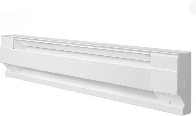 Alt view image 10 of 10 - CADET 3F750W 36" Electric Baseboard Heater, White, 563/750W, 208/240V