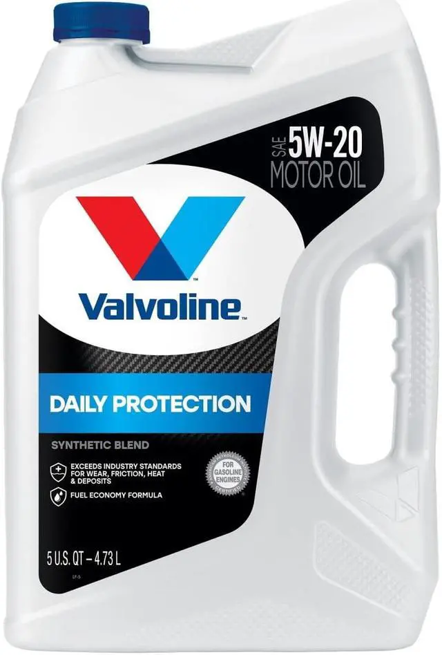 Alt view image 4 of 4 - VALVOLINE 881158 Motor Oil, 5W-20 SAE Grade, 5 Qt.