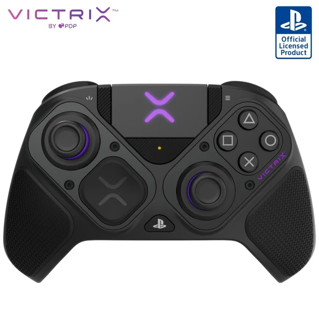 Alt view image 8 of 8 - PDP Victrix Pro BFG Wireless Gaming Controller for Playstation 5 / PS5 - Wired or Wireless Power, Mappable Back Buttons, Customizable Triggers/Paddles, App Support (PC)