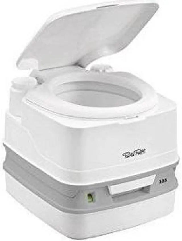 Alt view image 6 of 7 - THETFORD PORTA POTTI 335 MARINE TOILET W/ HOLD DOWN KIT