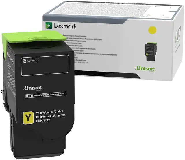 Alt view image 10 of 10 - LEXMARK C240X40 C/MC2425, 2535, MC2640 3.5K YELLOW TONER