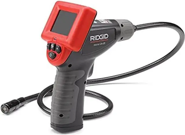 Alt view image 6 of 12 - Ridgid 40043 LCD Display Digital Inspection Camera with 3 ft. Cable