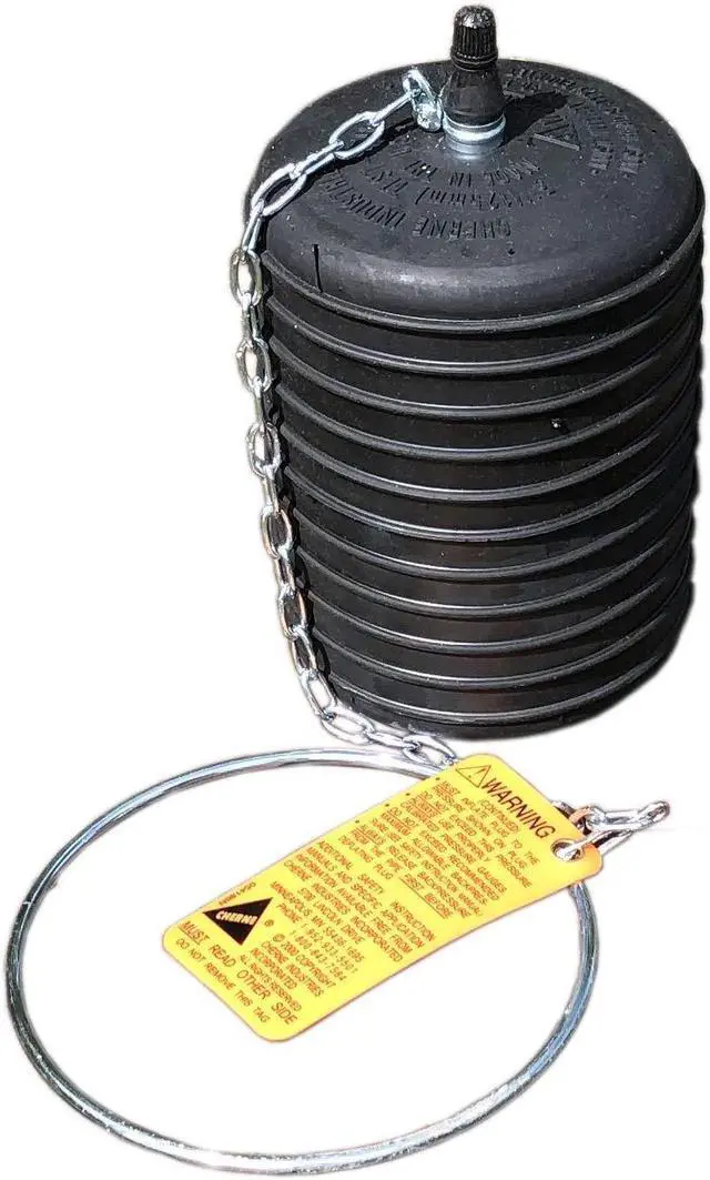 Alt view image 3 of 3 - CHERNE INDUSTRIES 270059 Test Ball Plug,Pneumatic,Size 5 In