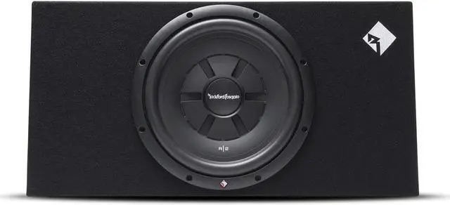 Alt view image 10 of 10 - Rockford Fosgate R2S-1X12 12" 500W Shallow Loaded Subwoofer Sub Enclosure