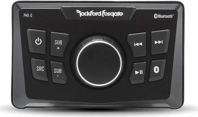 Alt view image 20 of 20 - Rockford Fosgate PMX-0 Punch Marine Motorcycle ATV Boat Digital Media Receiver