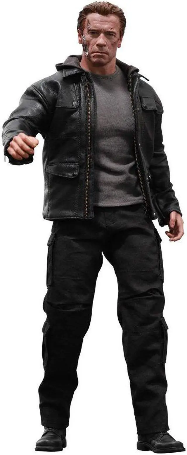Alt view image 6 of 7 - Movie masterpiece Terminator Salvation: new start / Genesis 1 / 6 scale fully poseable figure t-800 / guardian 1 / 6 scale plastic pre-painted PVC figure
