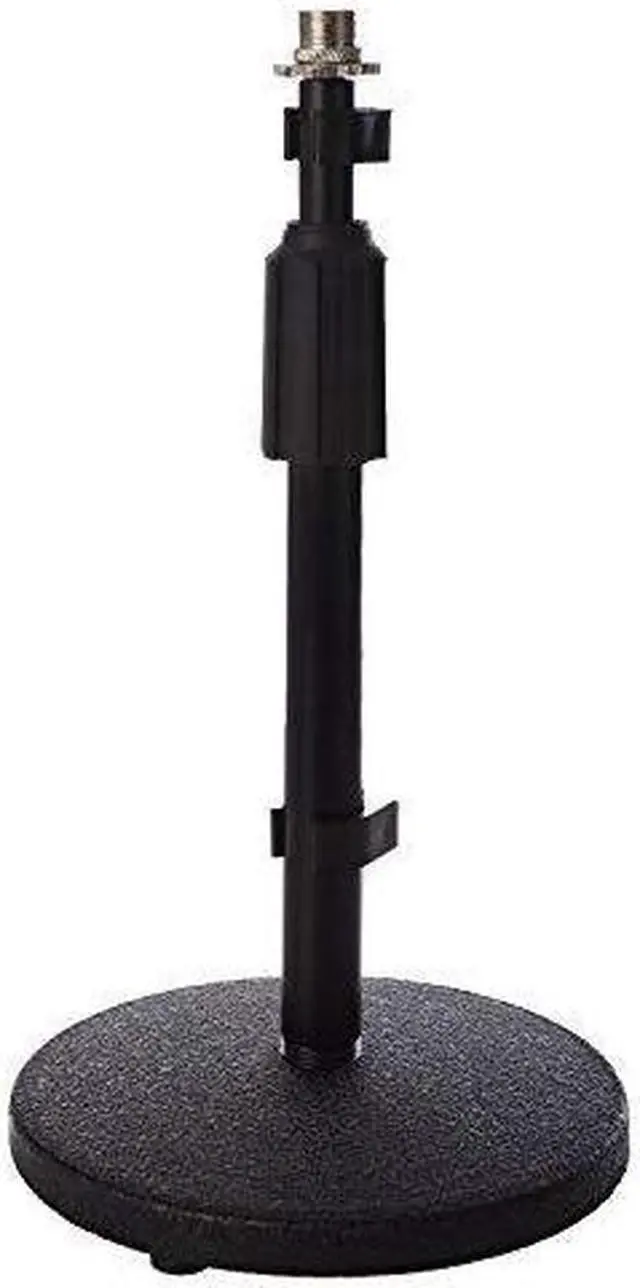 Alt view image 3 of 3 - LyxPro DKS-1 Adjustable Height Microphone Desk Stand Weighted Base 3/8"-5/8"