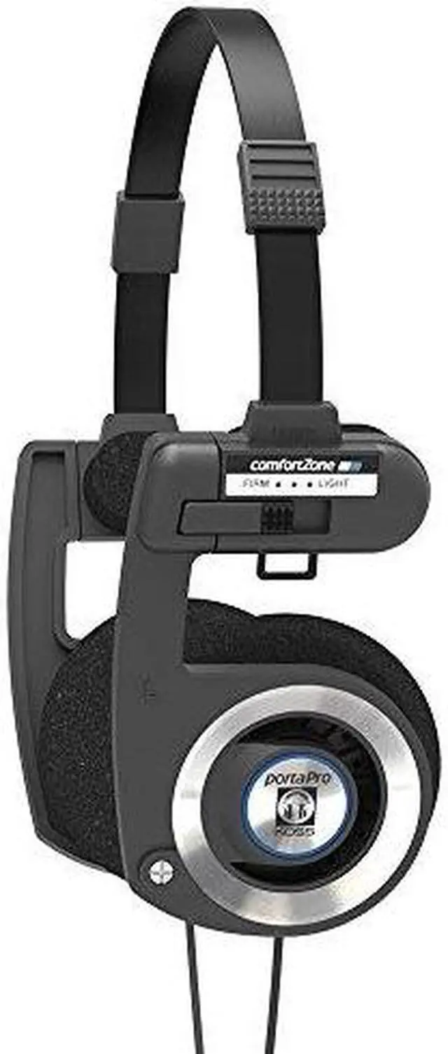 Alt view image 4 of 4 - koss porta pro black on ear headphones with case black