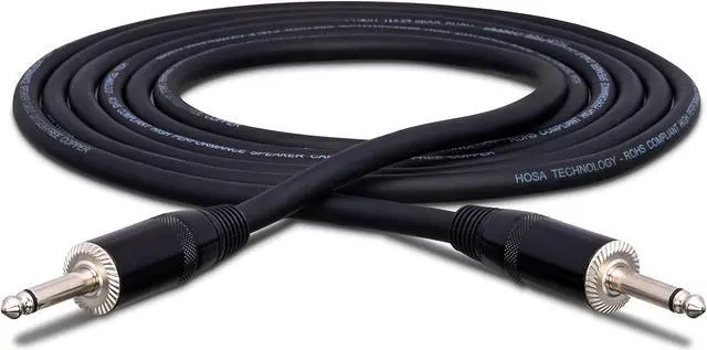 Alt view image 2 of 7 - SKJ-405 Pro Speaker Cable, REAN 1/4 Inch TS to Same, 5 Feet